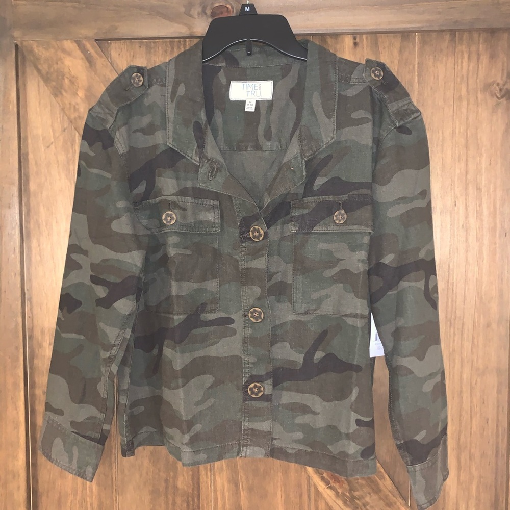 Brand New w tags Camo Jacket